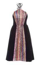 Georges Hobeika Embellished Halter Neckline Dress