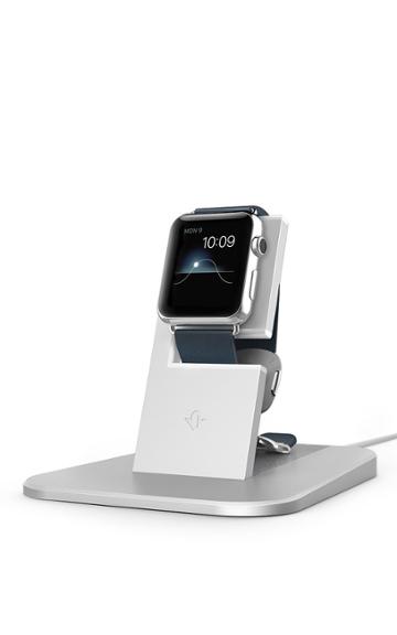 Twelve South Silver Hirise Stand For Apple Watch