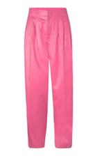 Moda Operandi Rotate Janis Pleated Satin Wide-leg Trousers