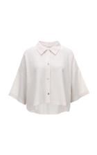 Moda Operandi Le17 Septembre Linen-cotton Cropped Shirt