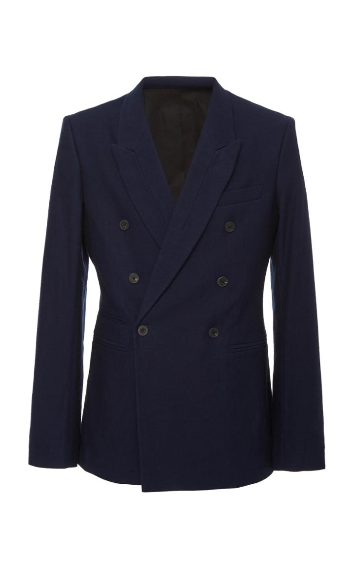 Haider Ackermann Double-breasted Cotton Blazer