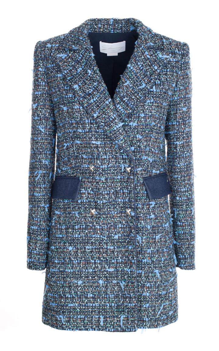 Genny Blue Aluminum Blazer