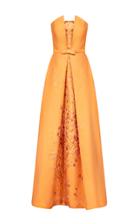 Bambah Embroidered Panel Gown