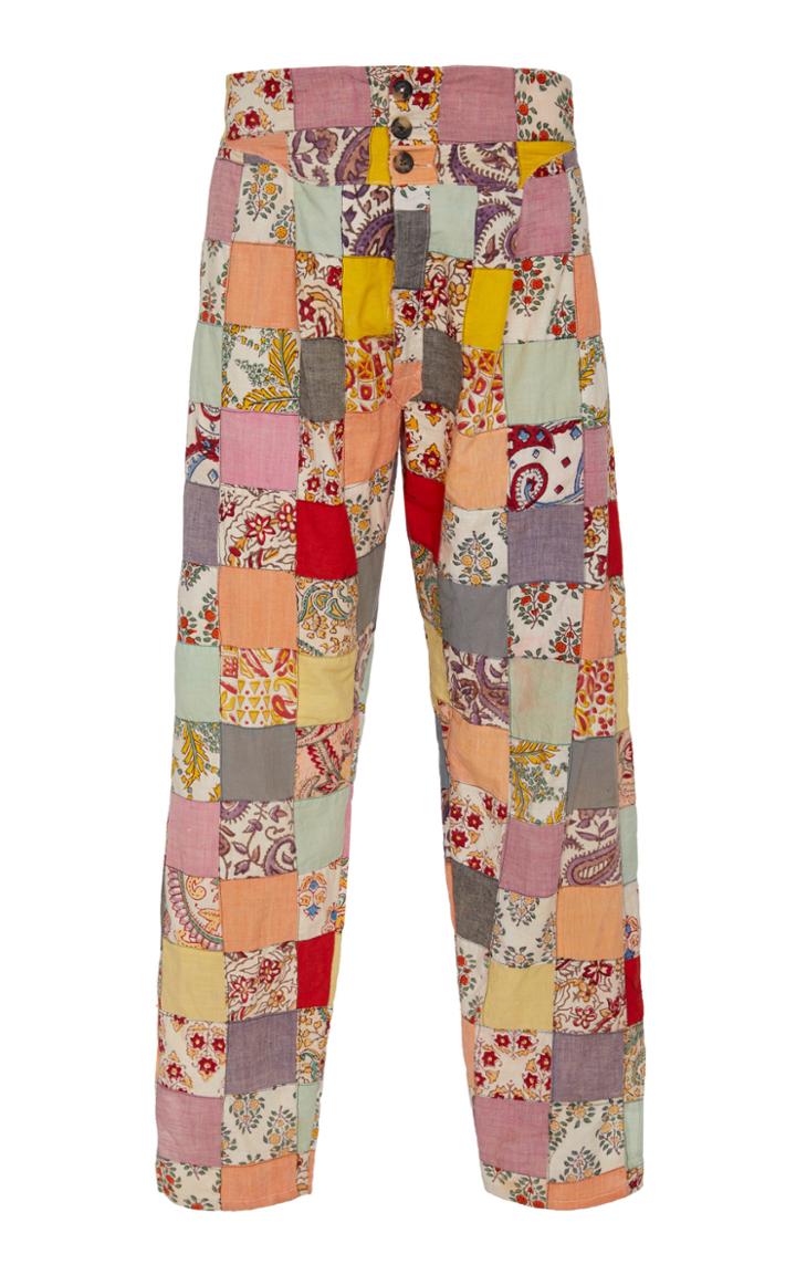 Bode Kolkata Patchwork Trouser