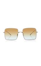 Oliver Peoples Rassine Square-frame Metal Sunglasses