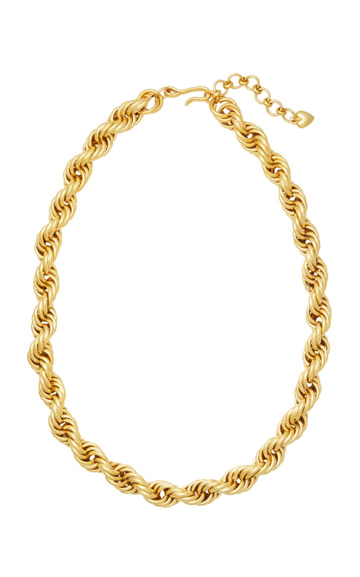 Moda Operandi Brinker & Eliza Gold-tone Spiral Staircase Necklace
