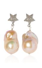 Joie Digiovanni Diamond And Pearl Drop Earrings