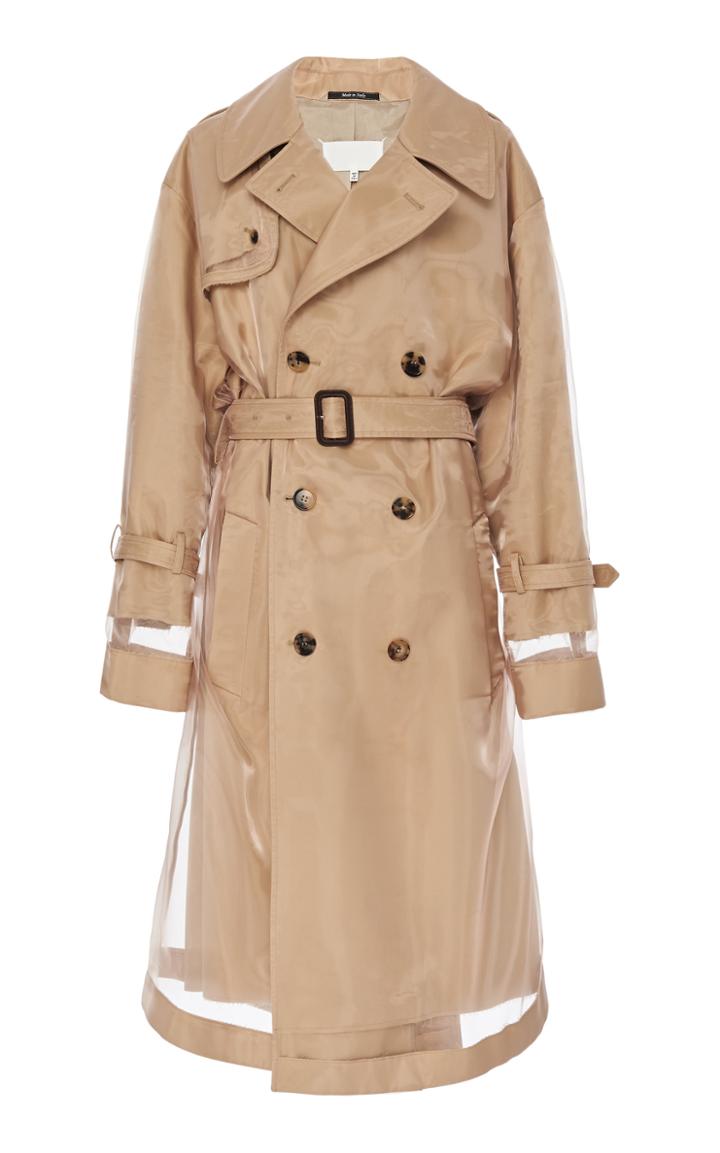 Moda Operandi Maison Margiela Oversized Shell Trench Coat Size: 36