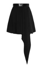 Moda Operandi George Keburia Draped Crepe Mini Skirt Size: S