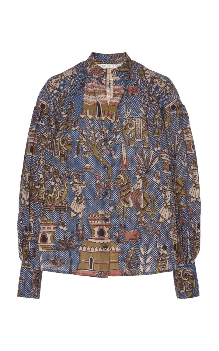 Alix Of Bohemia One Of A Kind Paloma Bishop-sleeve Blouse