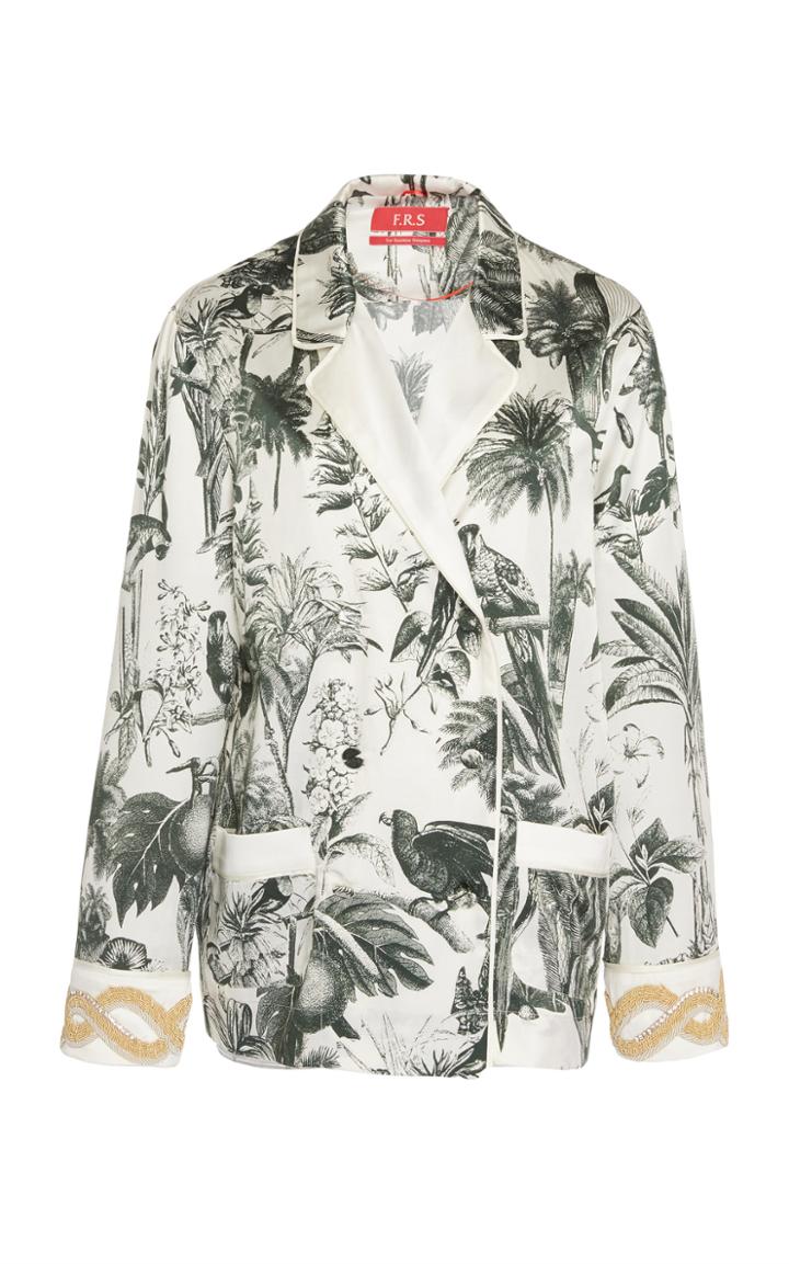 For Restless Sleepers Philotes Printed Button Up Top