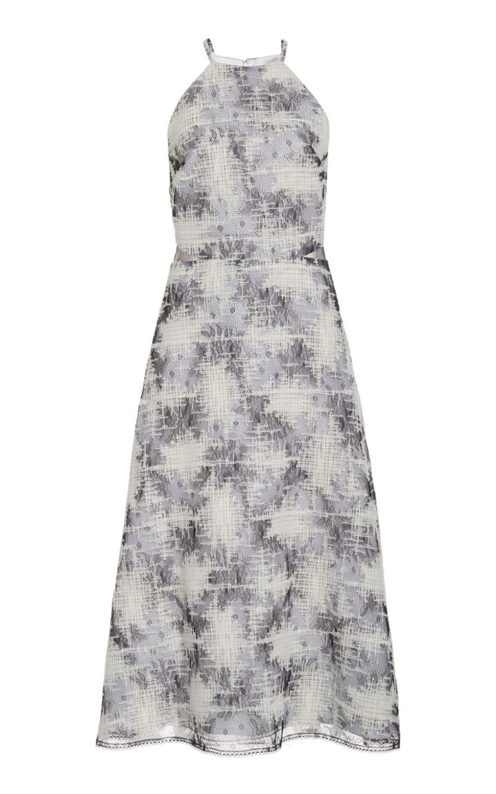 Moda Operandi Burnett New York Embroidered Lace Dress