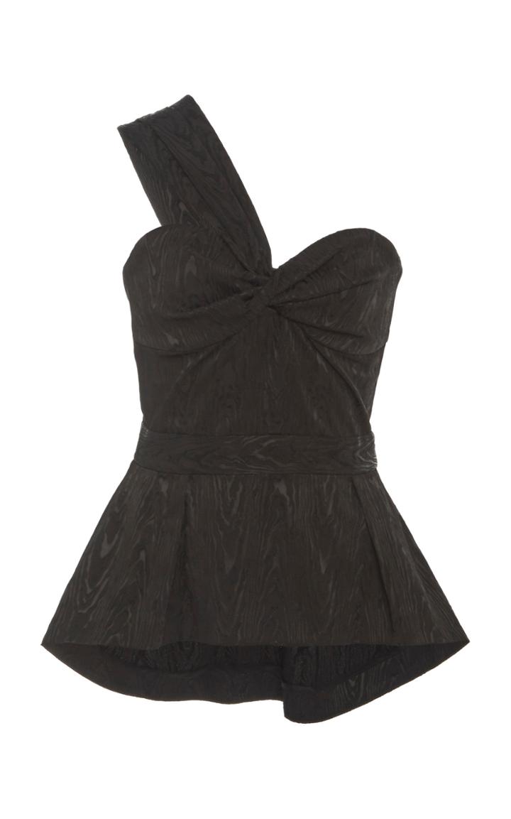 Moda Operandi Veronica Beard Sufiana One-shoulder Peplum Top Size: 00