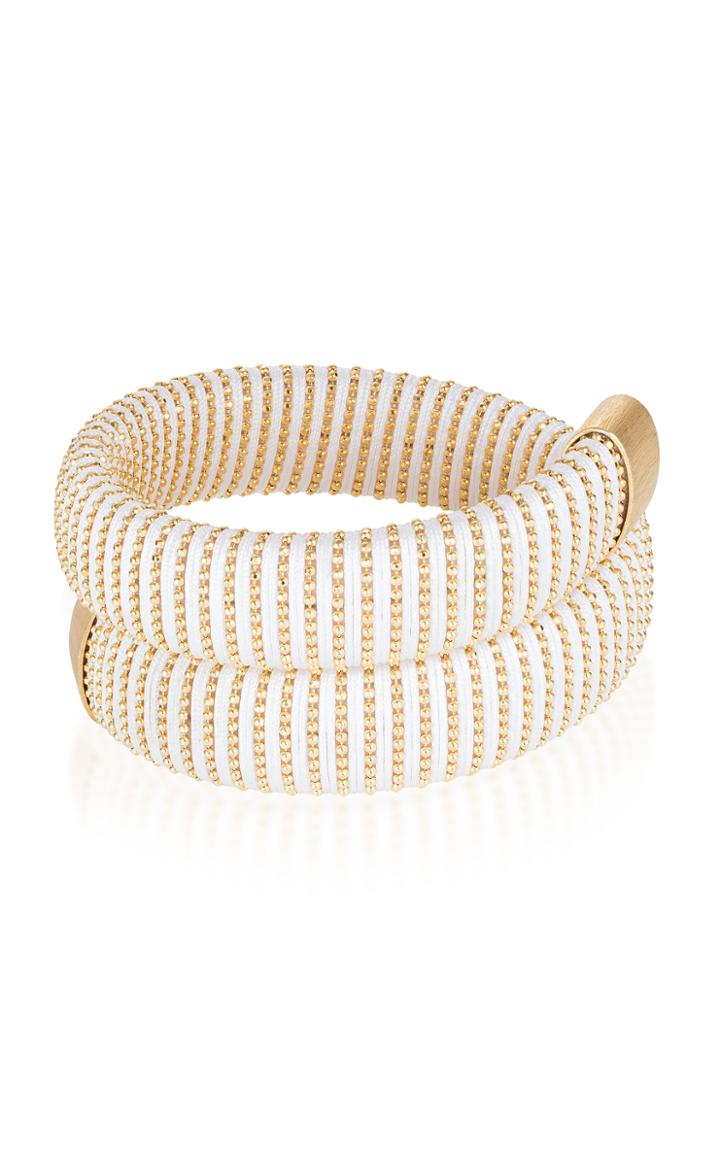 Carolina Bucci White Caro Gold-plated Bracelet