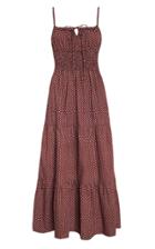 Moda Operandi Faithfull The Brand Canyon Polka-dot Cotton Poplin Midi Dress