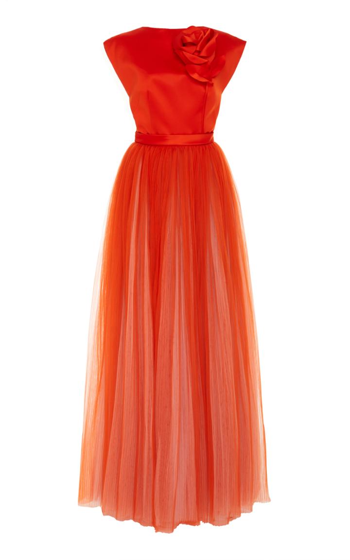 Viktor & Rolf Couture Rose Plisse Gown