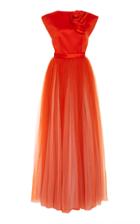 Viktor & Rolf Couture Rose Plisse Gown