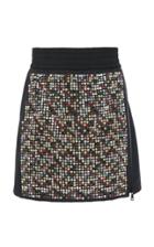 N 21 N&deg;21 Zip Detail Mini Skirt
