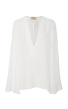 Zeus + Dione Hestia Low Cut Blouse