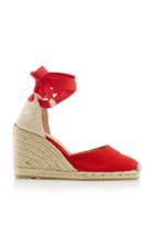 Castaer Carina Canvas Lace-up Espadrilles