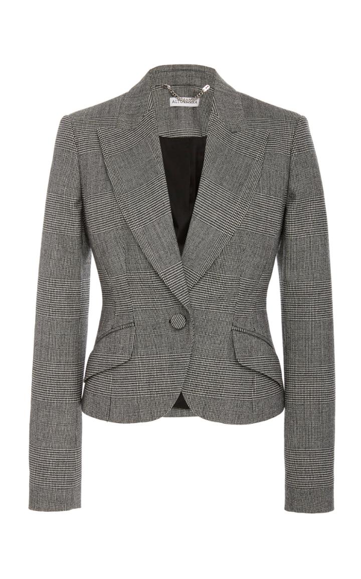 Altuzarra Kershaw Plaid Wool-blend Blazer