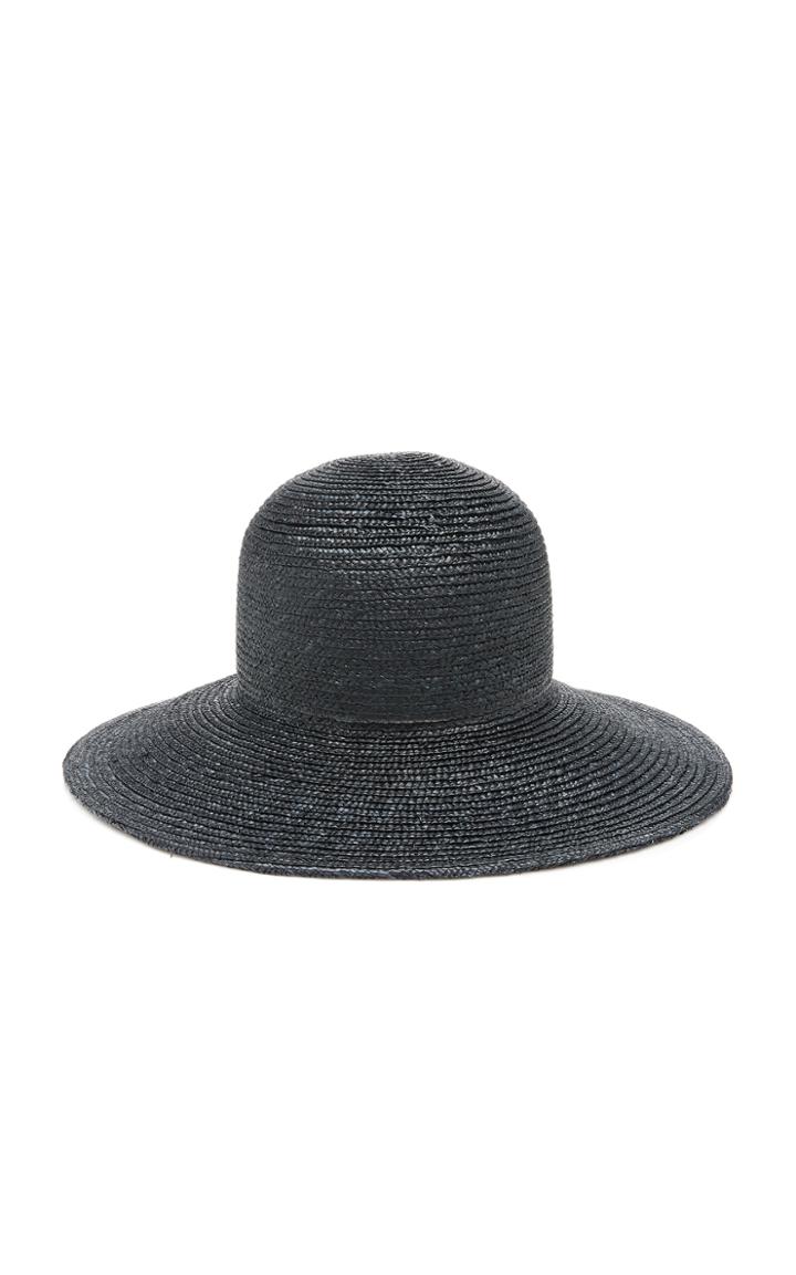 Janessa Leone Rena Straw Boater Hat