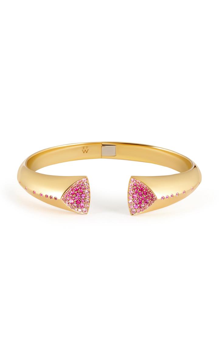 Moda Operandi Emily P. Wheeler 18k Yellow Gold Geode Cuff