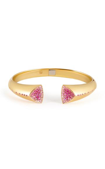 Moda Operandi Emily P. Wheeler 18k Yellow Gold Geode Cuff