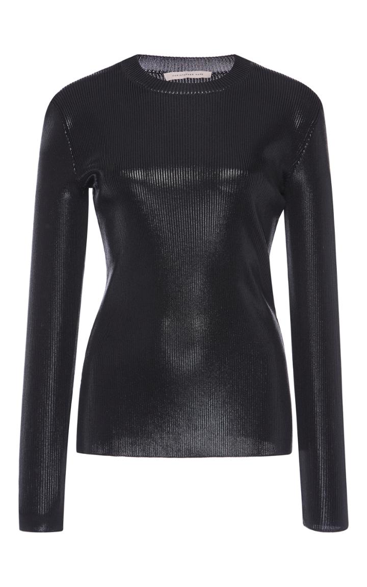 Christopher Kane Rib Foil Jumper