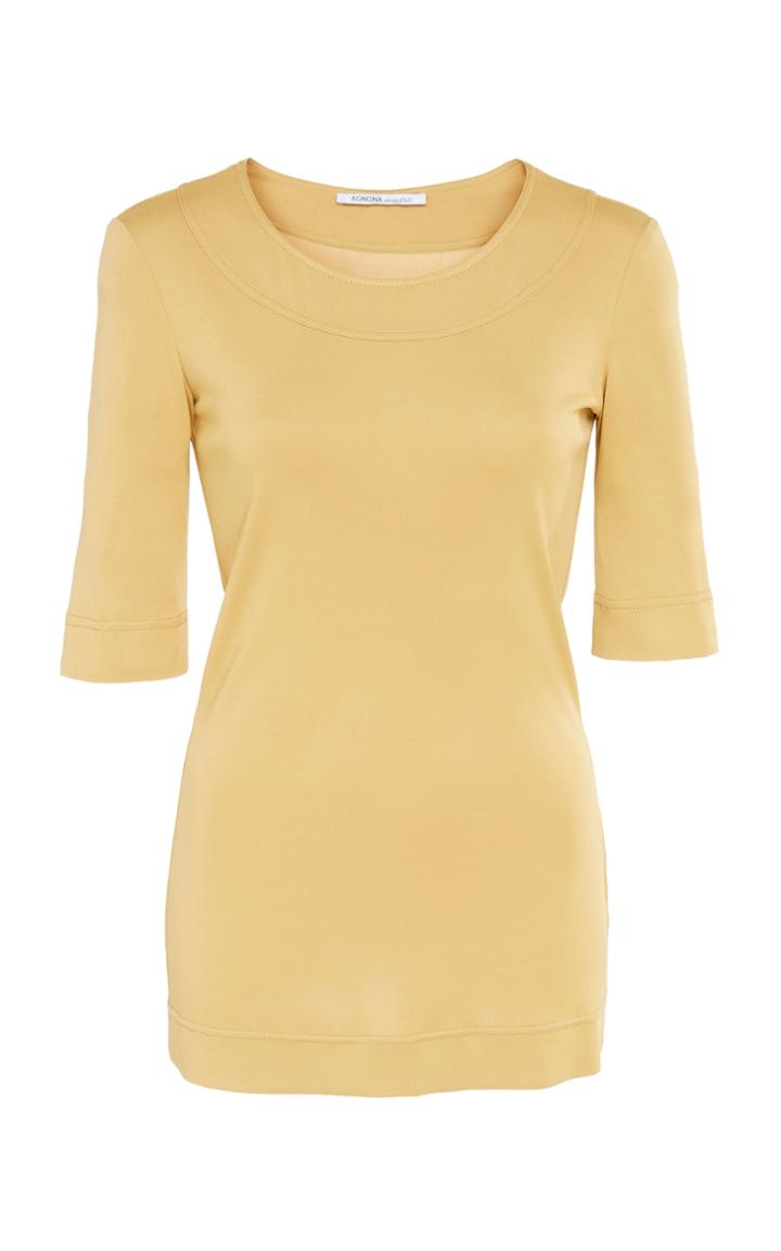 Agnona Jersey Fitted T-shirt
