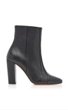 Veronica Beard Marla Leather Ankle Boots