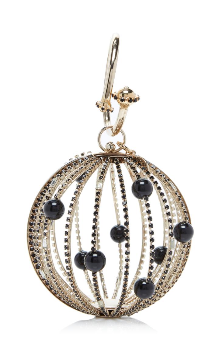 Rosantica Sasha Brass Bag With Crystals