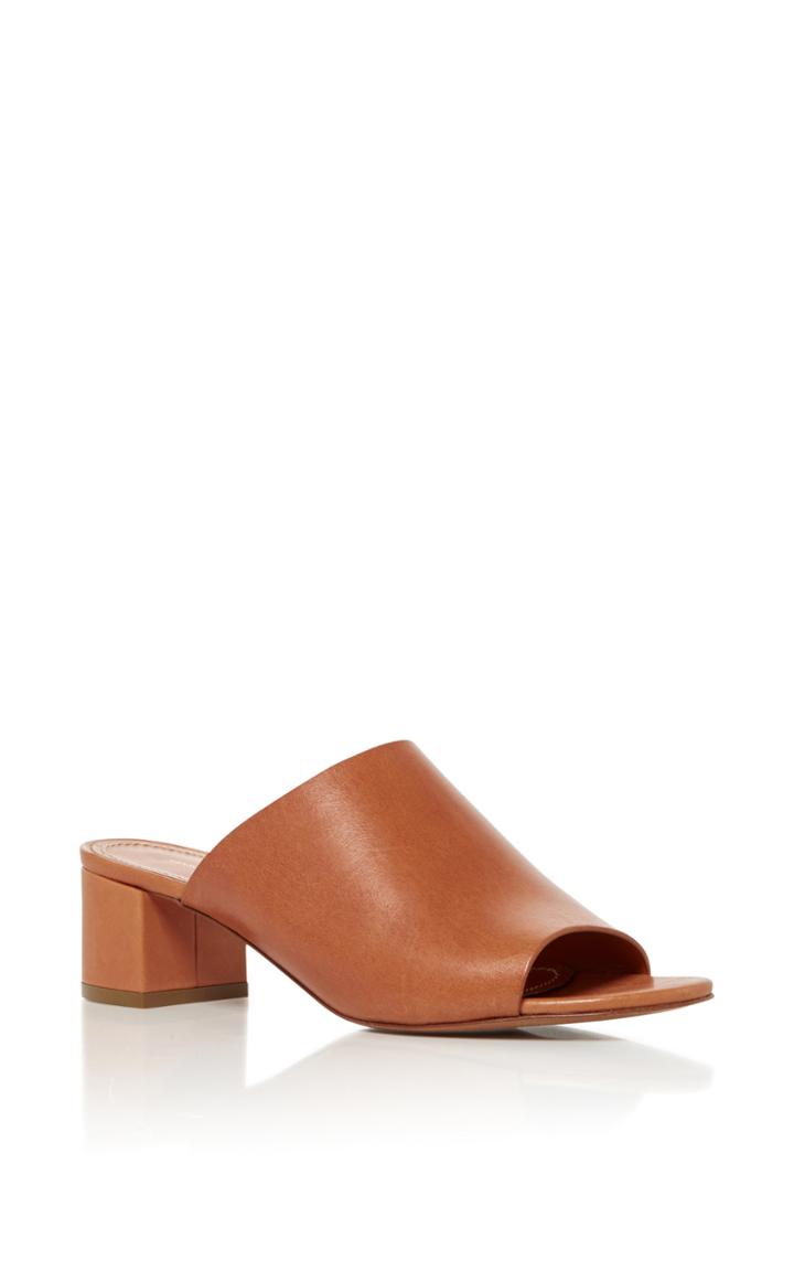 Mansur Gavriel Leather Mules
