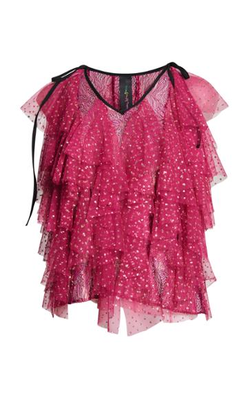 Romance Was Born Chrysalis Frill Top