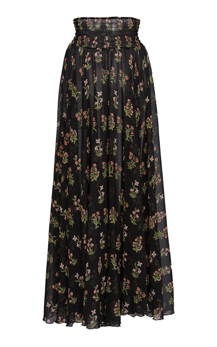 Giambattista Valli Floral-print Maxi Skirt
