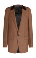 Lanvin Contrast Collar Oversize Detail Jacket