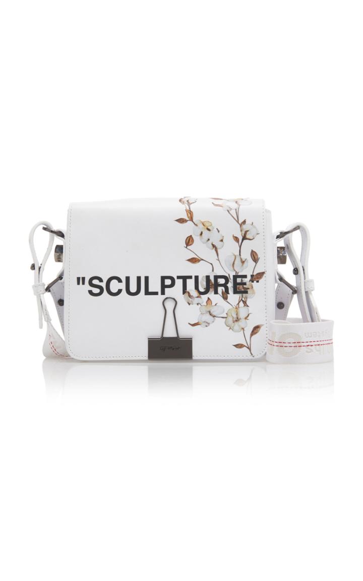 Off-white C/o Virgil Abloh Cotton Flower Flap Bag