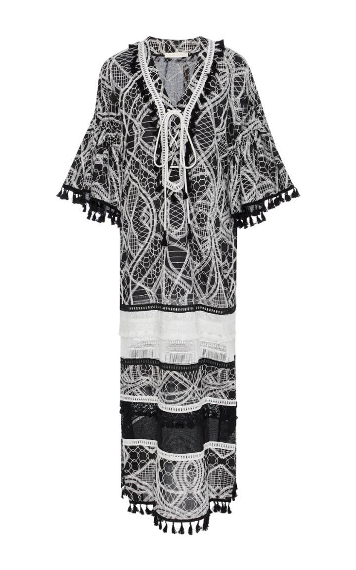 Jonathan Simkhai Embroidered Cotton Maxi Dress