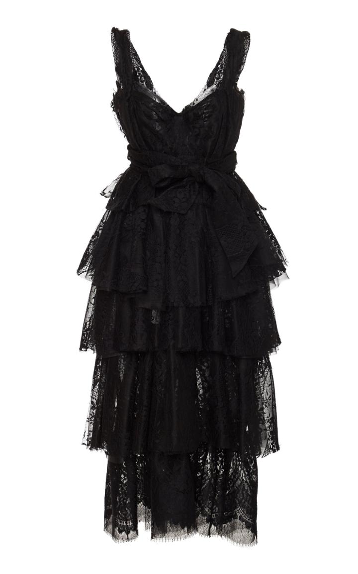 Brock Collection Paquita Lace Cotton Dress