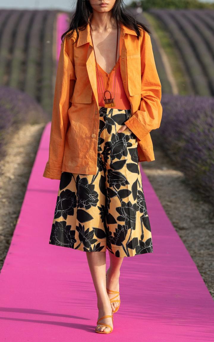 Jacquemus Le Short D'homme Floral Printed Culottes