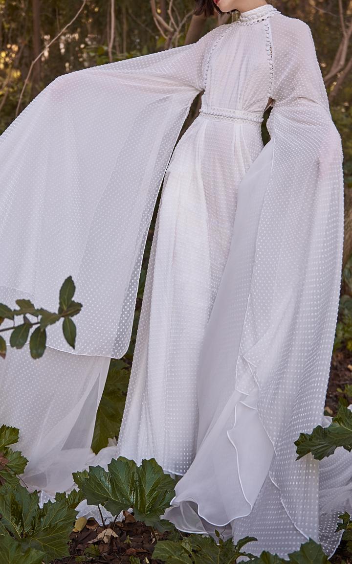 Costarellos Bridal Halter Neck Long Dress
