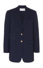 Moda Operandi Michael Kors Collection Wool Serge Boyfriend Blazer Size: 0