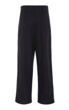 St. Agni Cavolo Cropped Linen-blend Wide-leg Pants