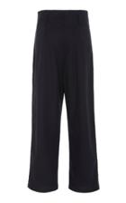 St. Agni Cavolo Cropped Linen-blend Wide-leg Pants