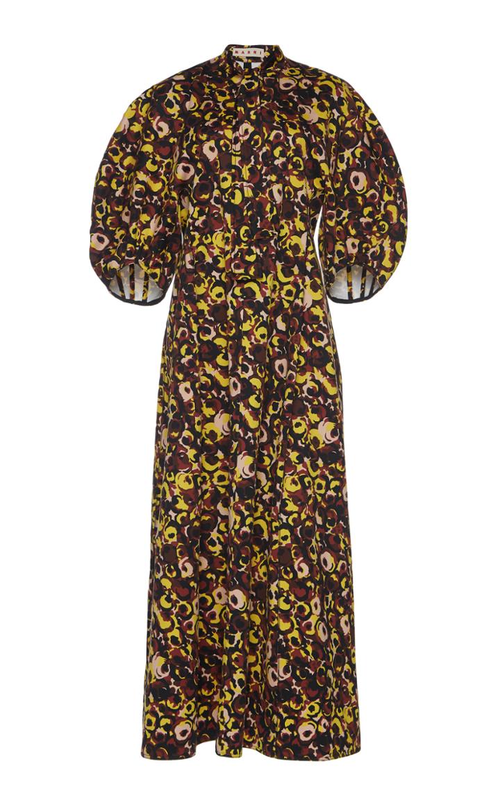 Marni Poof Sleeve Dress