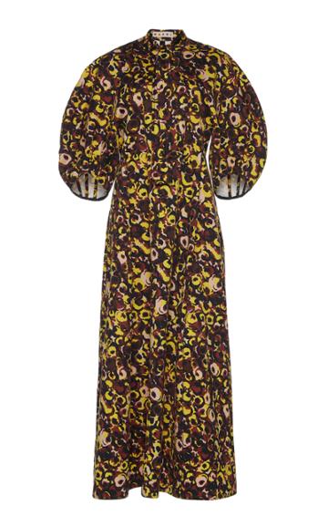 Marni Poof Sleeve Dress