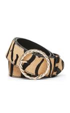 Loeffler Randall Leo Twisted Leather Belt