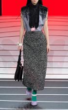Moda Operandi Prada High-rise Tweed Skirt