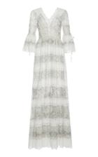Etro Lace Detail Maxi Dress