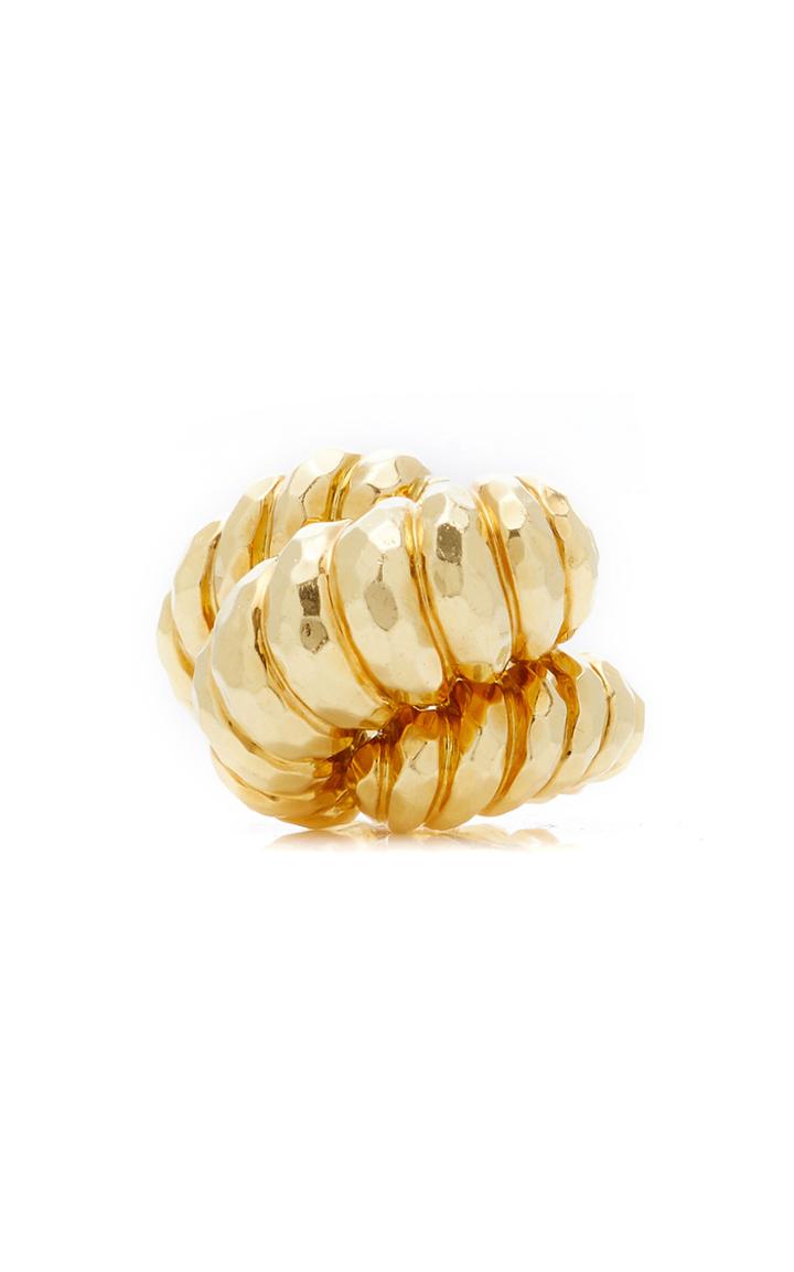 Moda Operandi Tiina Smith Vintage Henry Dunay Hammered Gold Ring